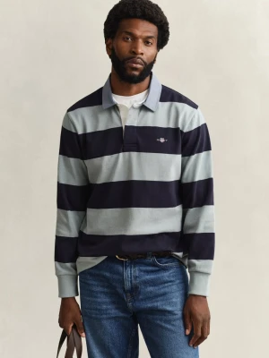 Gant Męska koszulka polo Mężczyźni Bawełna niebieski,