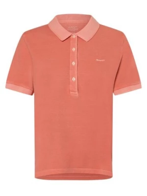 Gant Męska koszulka polo Mężczyźni Bawełna pomarańczowy|wyrazisty róż jednolity,