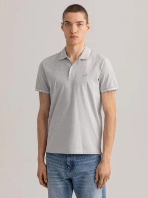 GANT męska koszulka polo w deseń żakardu w 2 odcieniach