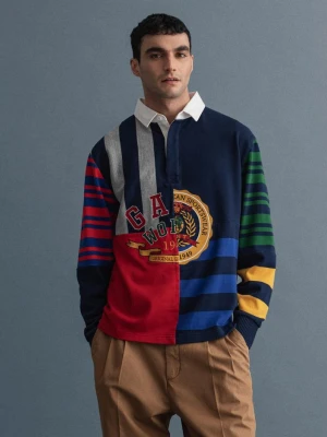 Męska Bluza Rugby O Kroju Regular Fit GANT