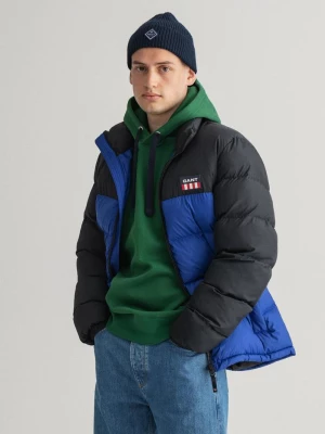 GANT męska kurtka typu puffer w kolorowe bloki