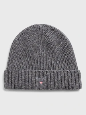 GANT męska wełniana czapka typu beanie z podszewką
