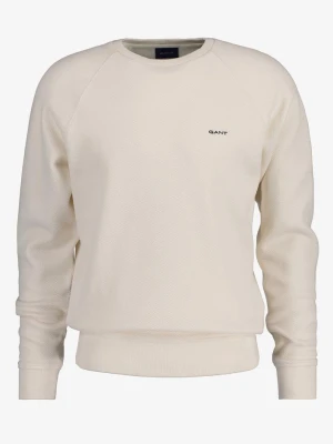 GANT Męski sweter z okrągłym kołnierzykiem