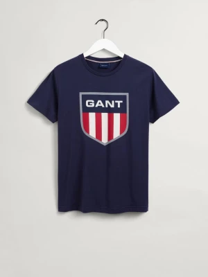 GANT męski T-shirt Retro Shield