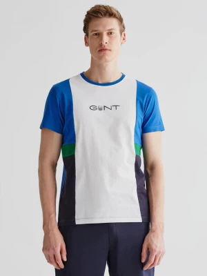 GANT Męski t-shirt z bawełny