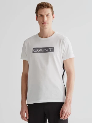 GANT Męski t-shirt z bawełny