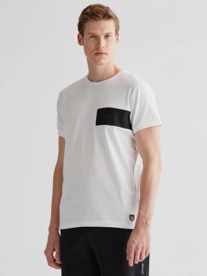 GANT Męski t-shirt z bawełny