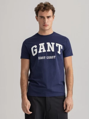 GANT męski T-shirt z logo