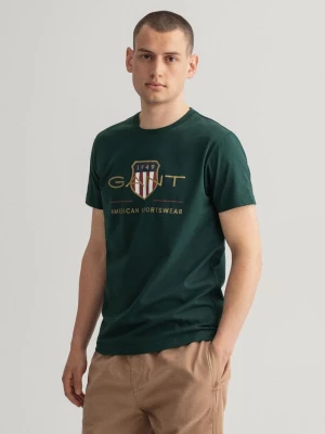 GANT męski T-shirt z motywem Archive Shield