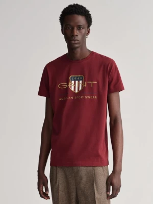 GANT męski T-shirt z motywem Archive Shield