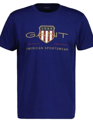 GANT męski T-shirt z motywem Archive Shield