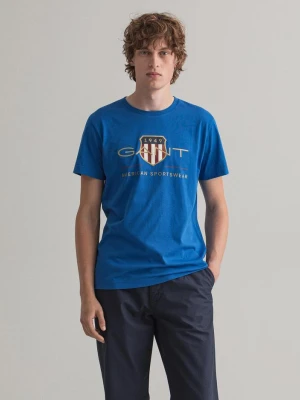 GANT męski T-shirt z motywem Archive Shield