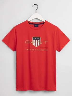 GANT męski T-shirt z motywem Archive Shield
