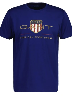 GANT męski T-shirt z motywem Archive Shield