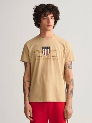 GANT męski T-shirt z motywem Archive Shield