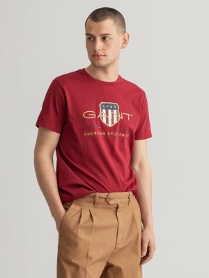 GANT męski T-shirt z motywem Archive Shield