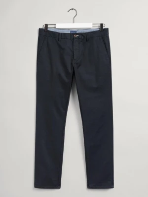 Męskie chinosy hallden slim fit tech prep GANT