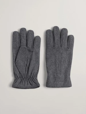 GANT męskie rękawiczki z wełny melton