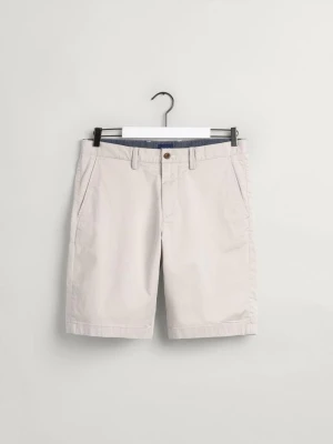 GANT męskie szorty z diagonalu Relaxed Fit