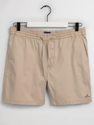 GANT męskie szorty z logo i sznurkiem do regulacji