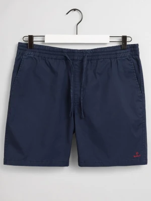 GANT męskie szorty z logo i sznurkiem do regulacji