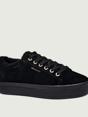 Gant Ocieplane sneakersy Avona | zamsz | shearling czarny