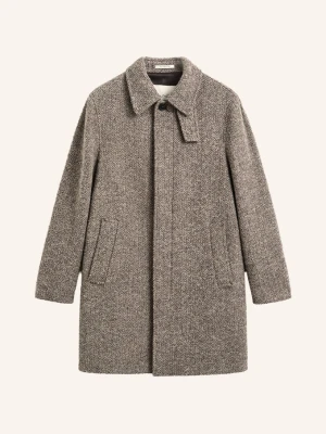 Gant Płaszcz Wełniany beige