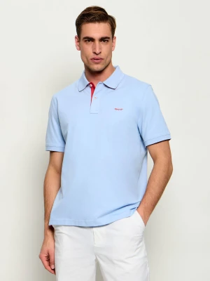 Gant Polo | Regular Fit błękitny