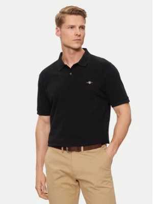 Gant Polo Shield 2210 Czarny Regular Fit