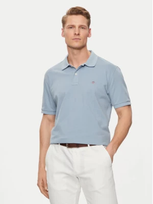 Gant Polo Shield 2210 Niebieski Regular Fit