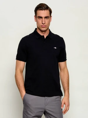 Gant Polo | Slim Fit czarny