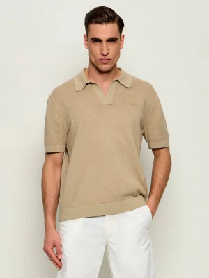 Gant Polo Sunfaded | Regular Fit beżowy