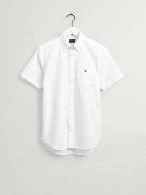 GANT Regular Fit Short Sleeve Oxford Shirt