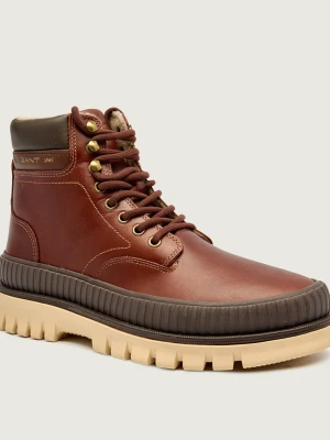 Gant Skórzane buty wysokie Nebrada