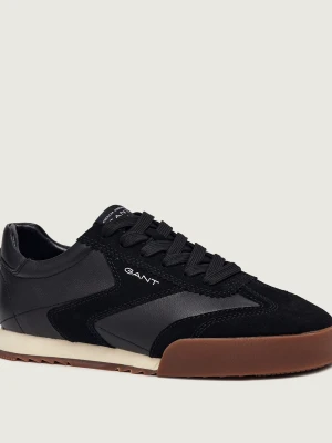 Gant Skórzane sneakersy Baylle | zamsz czarny
