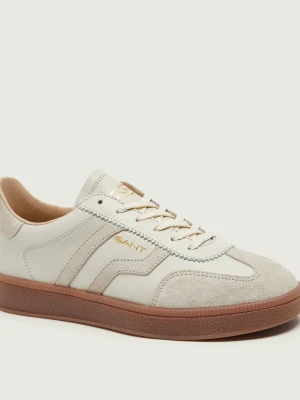 Gant Skórzane sneakersy Cuzima | zamsz ecru