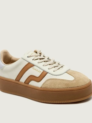 Gant Skórzane sneakersy Cuzmani | zamsz