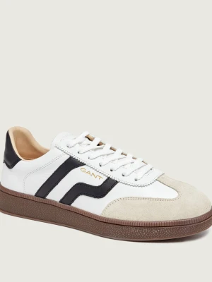 Gant Skórzane sneakersy Cuzmo | zamsz biały