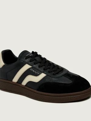 Gant Skórzane sneakersy Cuzmo | zamsz czarny