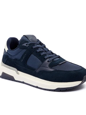 Gant Skórzane sneakersy Jeuton granatowy
