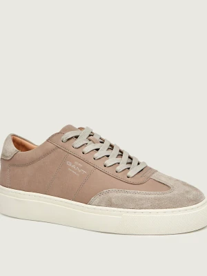 Gant Skórzane sneakersy Mc Julien | zamsz beżowy