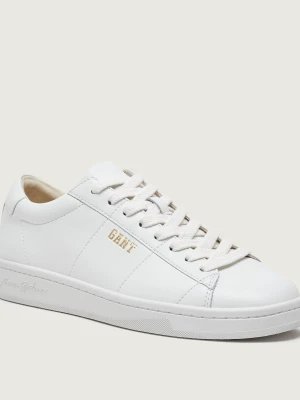 Gant Skórzane sneakersy Prepus biały