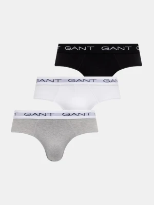 Gant slipy 3-pack kolor szary 900023001