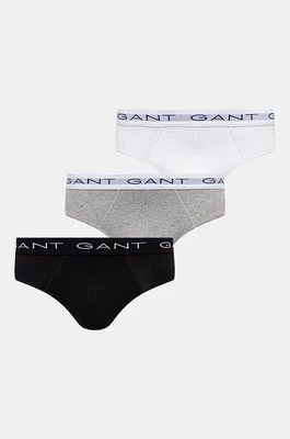 Gant slipy 3-pack męskie kolor czarny 900013001