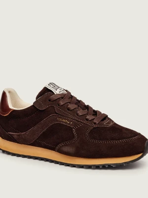 Gant Sneakersy Beja | zamsz brązowy