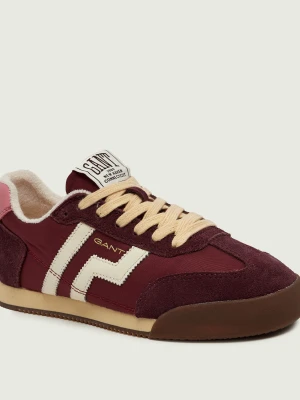 Gant Sneakersy Beylana | zamsz bordowy