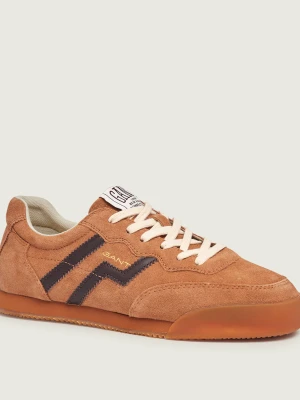 Gant Sneakersy Beylana | zamsz brązowy