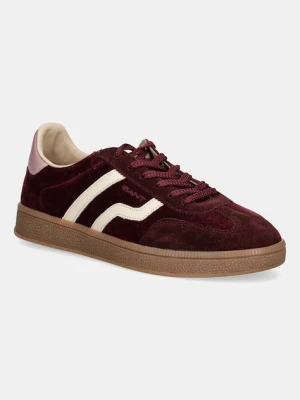 Gant sneakersy Cuzima damskie kolor bordowy 31533057