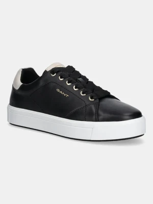 Gant sneakersy skórzane Avino damskie kolor czarny 31531982