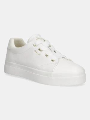 Gant sneakersy skórzane Avona damskie kolor biały 31531993